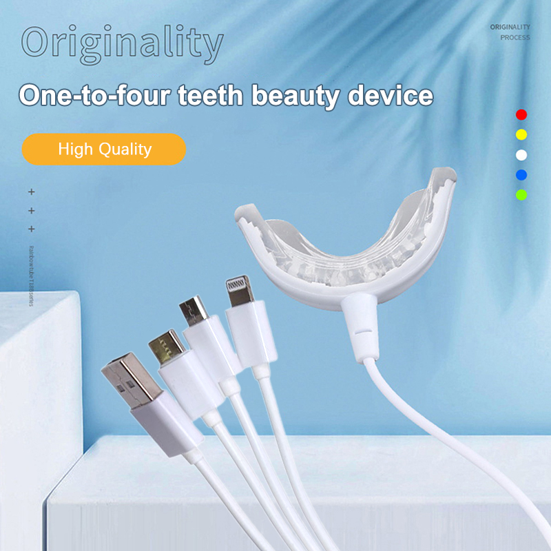Teeth Whitening With Blue Light - 1pcs 4 in1 Zahn aufhellung 16