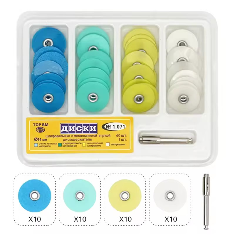 Teeth Whitening Kit Professional - 40 stücke Dental Polieren Scheiben Halten
