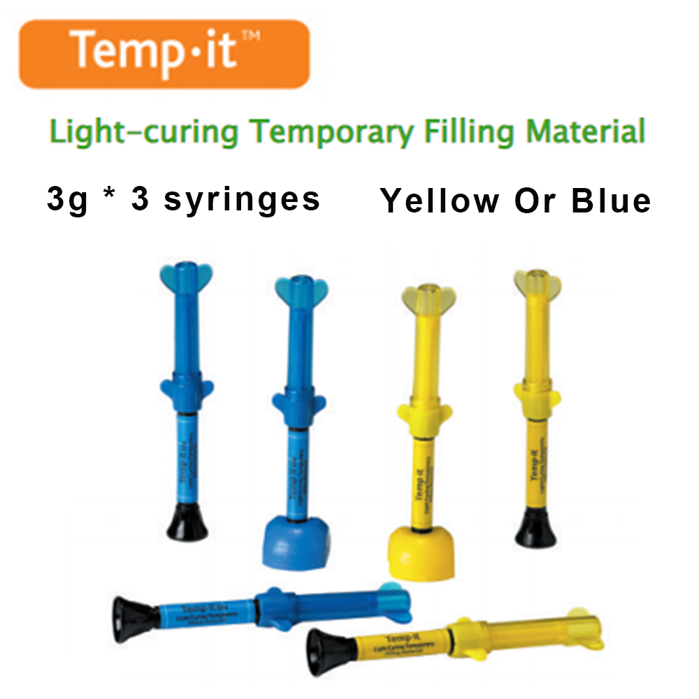 Teeth Whitening With Blue Light - 3gx3pcs Spident Temp It Dental Temporäre