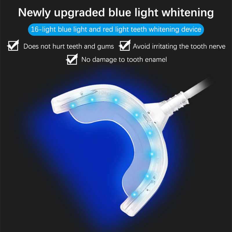 1pcs 4 in1 Zahn aufhellung 16  – Teeth Whitening With Blue Light Bewertung und Preis