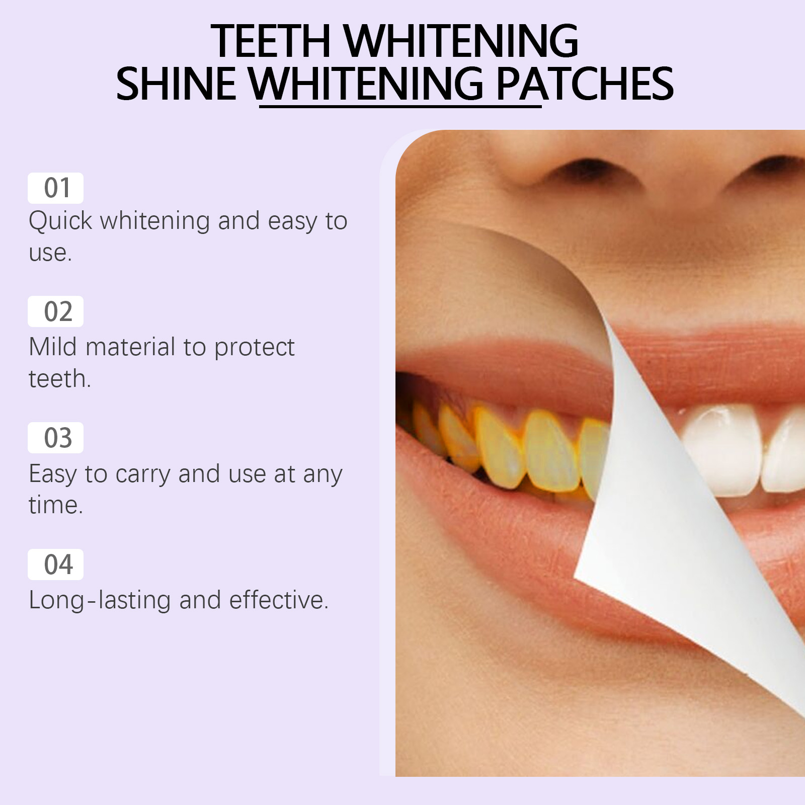 Lila Zahnaufhellungsstreifen – – Teeth Whitening Strips Crest Bewertung und Preis