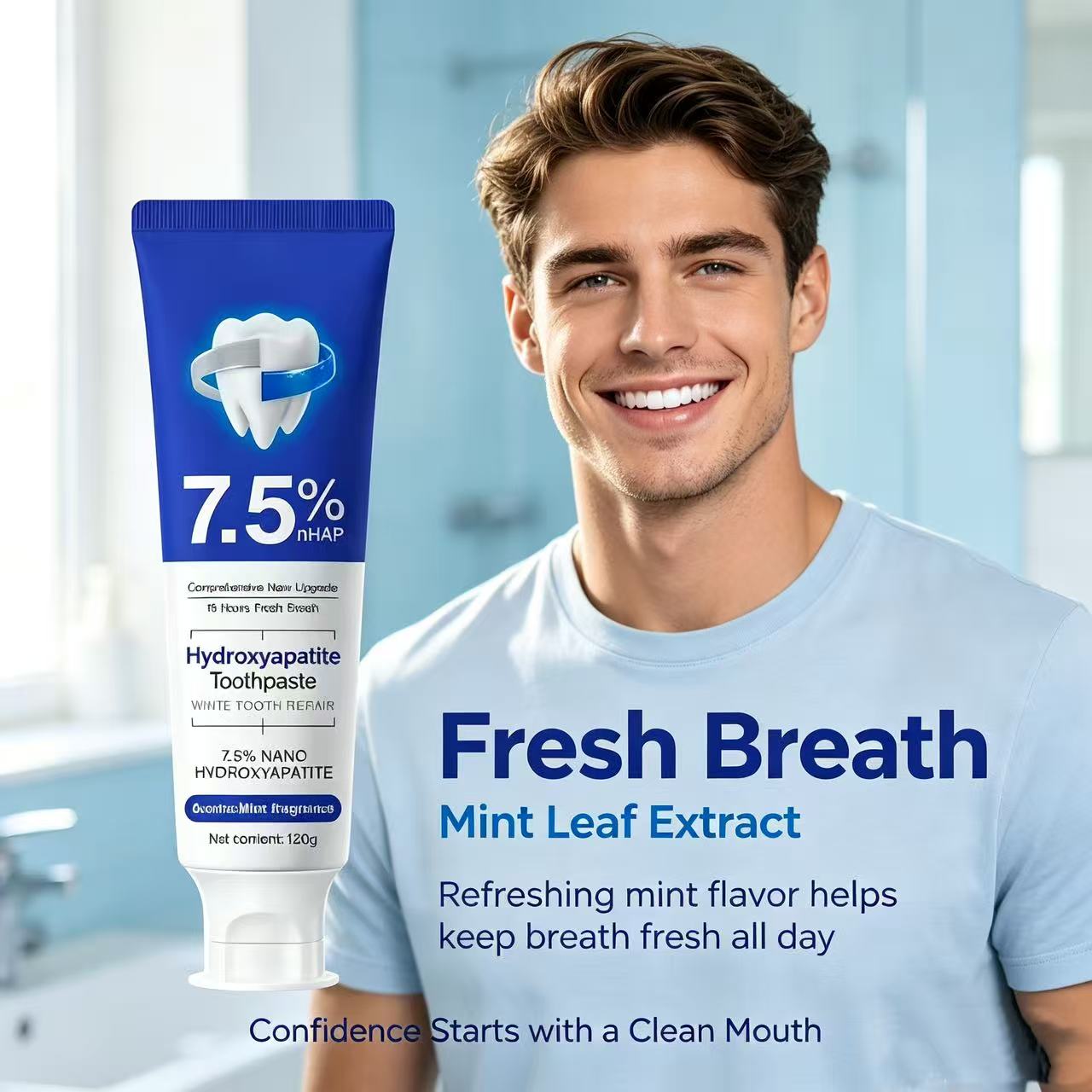 7,5% Nano-Hydroxyapatit Zahnpa – Teeth Whitening Cream Bewertung und Preis