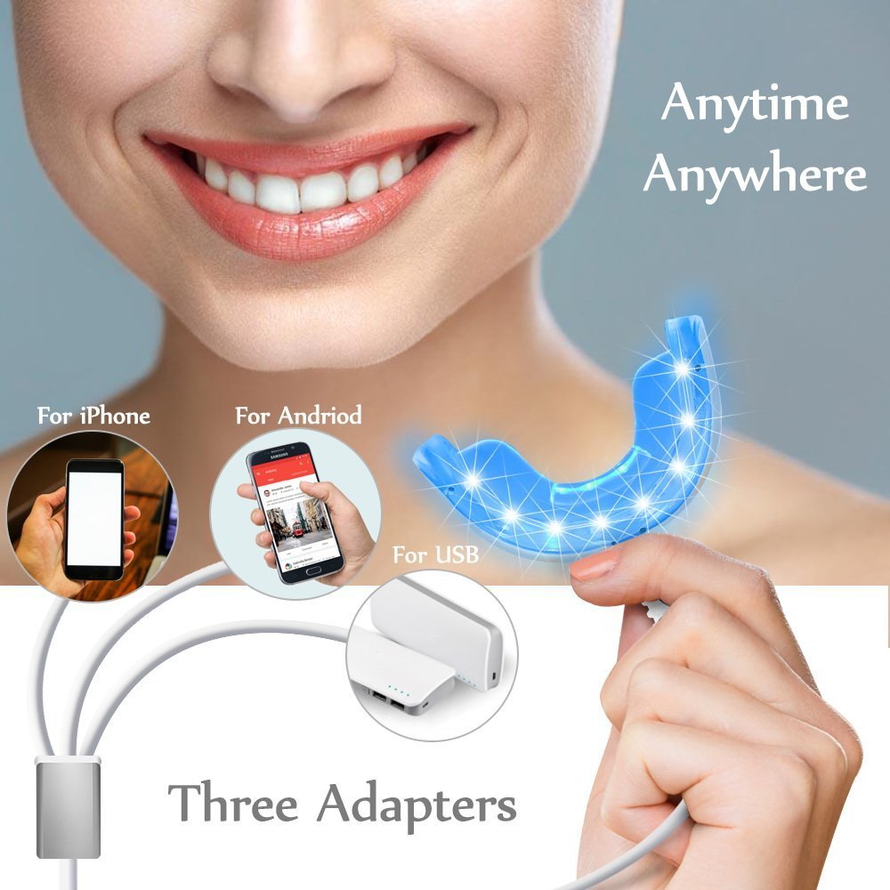 3-in-1 Zahnaufhellungslampe 16 – Teeth Whitening With Blue Light Bewertung und Preis