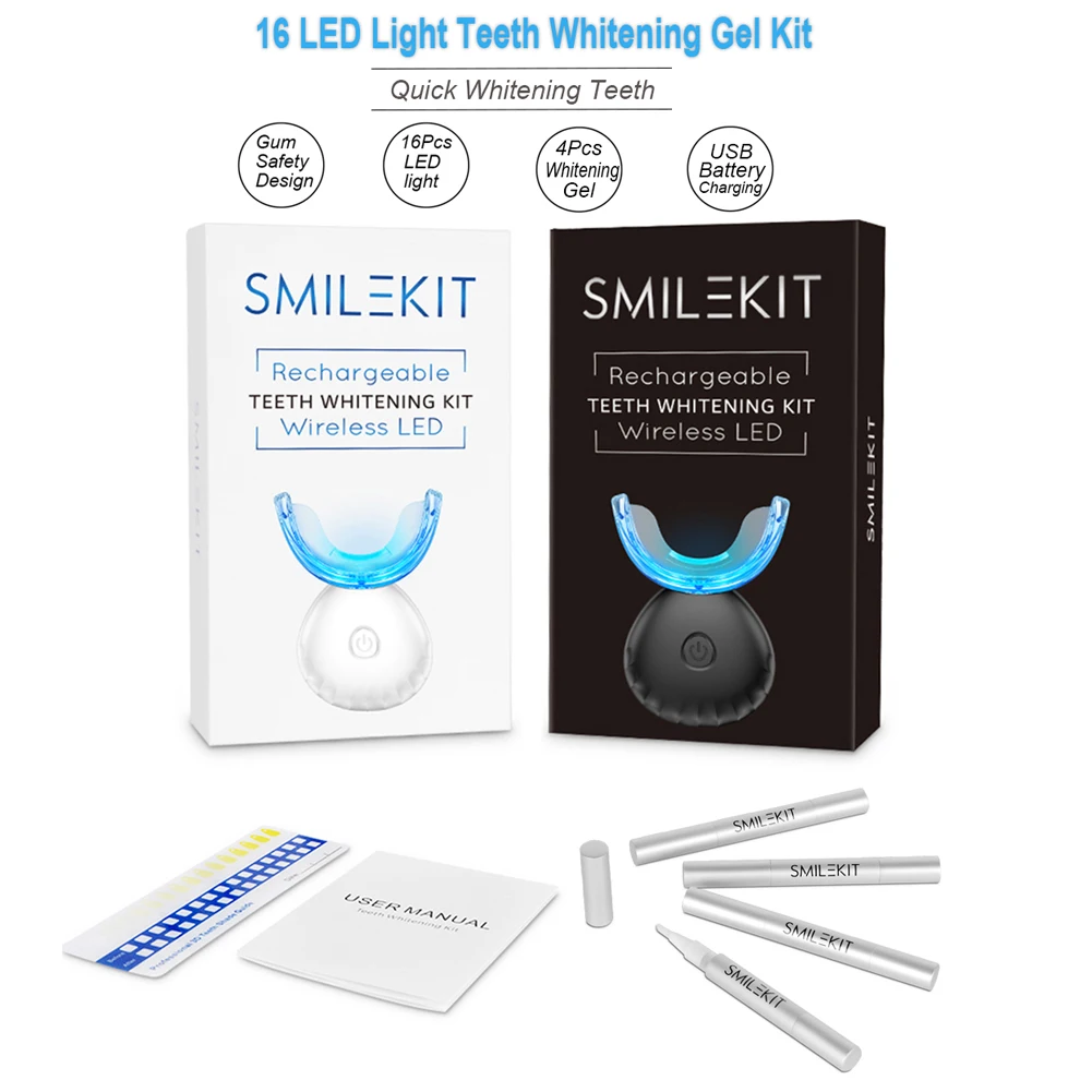 Dental Zahnaufhellung Kit Mini – Teeth Whitening With Blue Light Bewertung und Preis