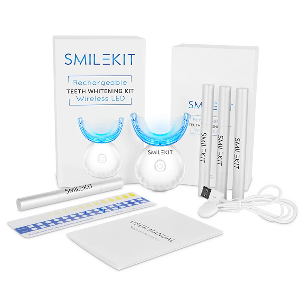 Dental Zahnaufhellung Kit Mini – Teeth Whitening With Blue Light Bewertung und Preis