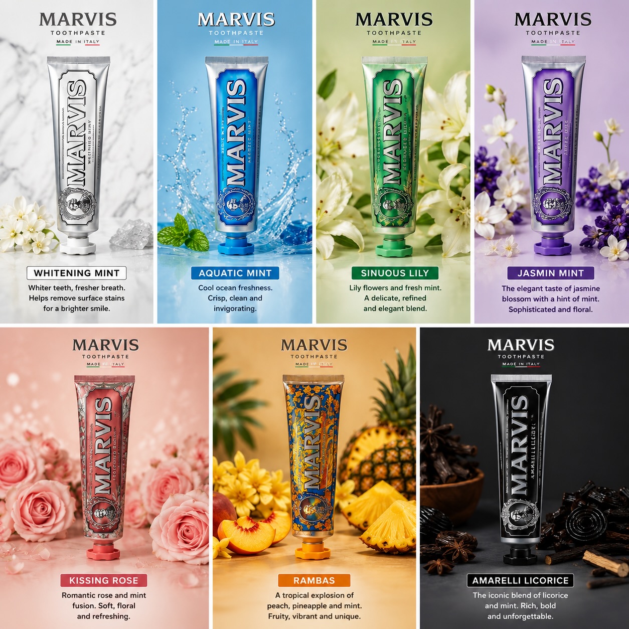 Marvis Mint Zahnpasta Premium  – Teeth Whitening Cream Bewertung und Preis