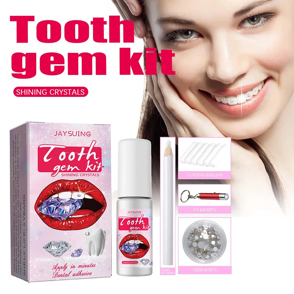 DIY Zahn Edelsteine Kit mit Kr – Teeth Whitening Light Kit Bewertung und Preis
