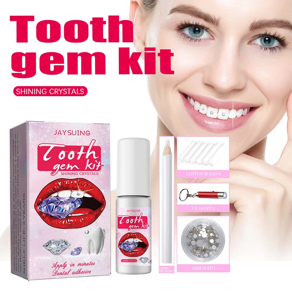 DIY Zahn Edelsteine Kit mit Kr – Teeth Whitening Light Kit Bewertung und Preis